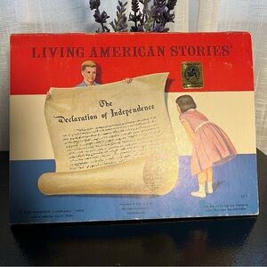 Vintage 1962 Wagner Living America The Declaration of Independence pop-up book
